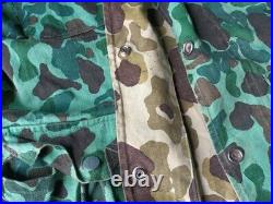 Vietnam War ROKMC Korean Marine Corps FROGSKIN Camouflage Reversible HBT Shirt