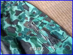 Vietnam War ROKMC Korean Marine Corps FROGSKIN Camouflage Reversible HBT Shirt