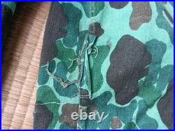 Vietnam War ROKMC Korean Marine Corps FROGSKIN Camouflage Reversible HBT Shirt