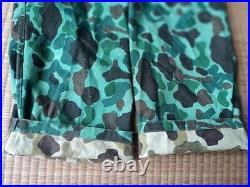 Vietnam War ROKMC Korean Marine Corps FROGSKIN Camouflage Reversible HBT Shirt