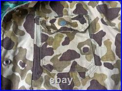 Vietnam War ROKMC Korean Marine Corps FROGSKIN Camouflage Reversible HBT Shirt