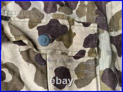 Vietnam War ROKMC Korean Marine Corps FROGSKIN Camouflage Reversible HBT Shirt