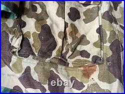 Vietnam War ROKMC Korean Marine Corps FROGSKIN Camouflage Reversible HBT Shirt