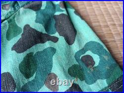 Vietnam War ROKMC Korean Marine Corps FROGSKIN Camouflage Reversible HBT Shirt