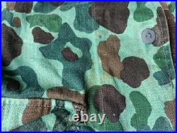 Vietnam War ROKMC Korean Marine Corps FROGSKIN Camouflage Reversible HBT Shirt