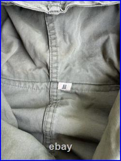 Vintage 1940s Military Korean War M1947 Parka Overcoat Size Medium