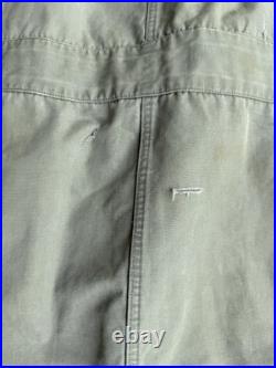 Vintage 1940s Military Korean War M1947 Parka Overcoat Size Medium