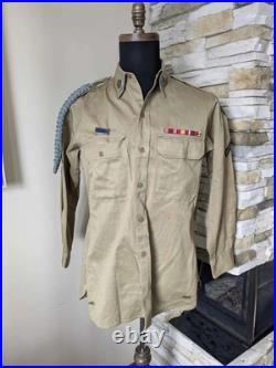 Vintage 1950 Army Military Vest Korean War With Patches & Inspection Woodbury CO Vintage 1950 Army Military Vest Korean War With Patches & Inspection Woodbury CO