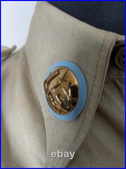 Vintage 1950 Army Military Vest Korean War With Patches & Inspection Woodbury CO