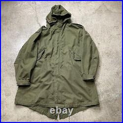 Vintage 1950s 1952 US Army M-51 Mod Parka Sz Medium