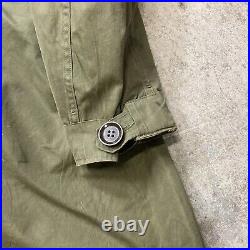 Vintage 1950s 1952 US Army M-51 Mod Parka Sz Medium