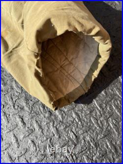 Vintage 1950s Chinese Officer Winter Overcoat Korean War Military Army Coat PVA