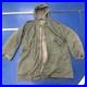 Vintage 1950s Hooded Fishtail Parka With Wool Liner, Korean War Era Size Med