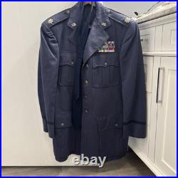 Vintage 1950s Korean War Air Force Dress Uniform Jacket, Named