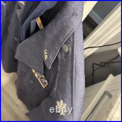 Vintage 1950s Korean War Air Force Dress Uniform Jacket, Named