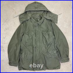 Vintage 1950s Korean War M-1950 Cold Weather Military Field Jacket Size Small