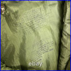 Vintage 1950s Korean War M-1950 Cold Weather Military Field Jacket Size Small
