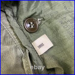 Vintage 1950s Korean War M-1950 Cold Weather Military Field Jacket Size Small