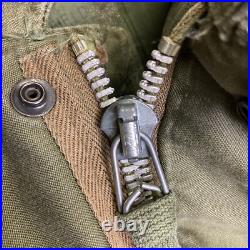 Vintage 1950s Korean War M-1950 Cold Weather Military Field Jacket Size Small