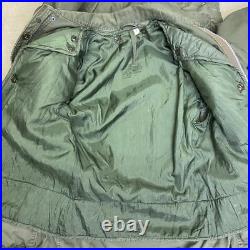 Vintage 1950s Korean War M-1950 Cold Weather Military Field Jacket Size Small