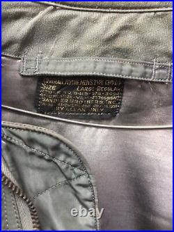 Vintage 1950s Korean War USAF Pilots Flight Suit Coveralls Type CWO 1-P Large