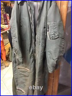 Vintage 1950s Korean War USAF Pilots Flight Suit Coveralls Type CWO 1-P Large
