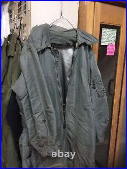 Vintage 1950s Korean War USAF Pilots Flight Suit Coveralls Type CWO 1-P Large