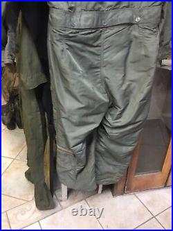 Vintage 1950s Korean War USAF Pilots Flight Suit Coveralls Type CWO 1-P Large
