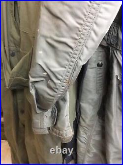Vintage 1950s Korean War USAF Pilots Flight Suit Coveralls Type CWO 1-P Large