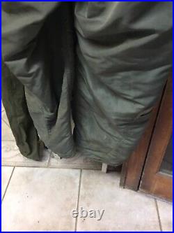 Vintage 1950s Korean War USAF Pilots Flight Suit Coveralls Type CWO 1-P Large