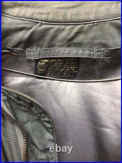 Vintage 1950s Korean War USAF Pilots Flight Suit Coveralls Type CWO 1-P Large