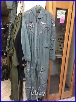 Vintage 1950s Korean War USAF Pilots Flight Suit Type K-2B X-Large Military