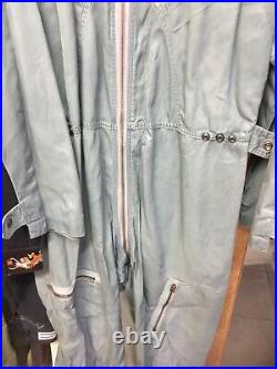 Vintage 1950s Korean War USAF Pilots Flight Suit Type K-2B X-Large Military