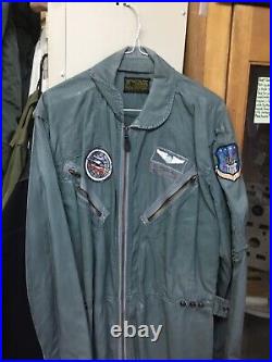 Vintage 1950s Korean War USAF Pilots Flight Suit Type K-2B X-Large Military