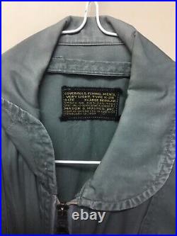 Vintage 1950s Korean War USAF Pilots Flight Suit Type K-2B X-Large Military