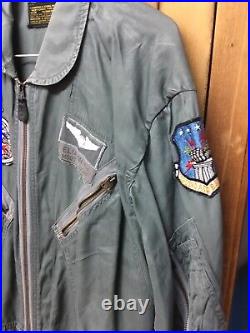 Vintage 1950s Korean War USAF Pilots Flight Suit Type K-2B X-Large Military