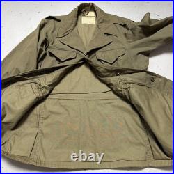Vintage 1950s M-1950 Field Jacket Without Liner Army Korea War Combat S-Reg EUC Vintage 1950s M-1950 Field Jacket Without Liner Army Korea War Combat S-Reg EUC