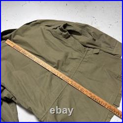 Vintage 1950s M-1950 Field Jacket Without Liner Army Korea War Combat S-Reg EUC