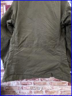 Vintage 1950s M-1951 FIELD JACKET With Wool Liner Long Medium Korean War Og-107 Ex