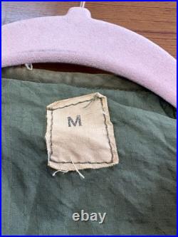 Vintage 1950s M-1951 FIELD JACKET With Wool Liner Long Medium Korean War Og-107 Ex