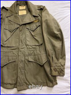 Vintage 1950s U. S. ARMY Field Jacket Crispy M-1950 Regular Xsmall