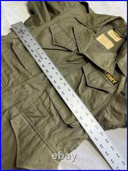 Vintage 1950s U. S. ARMY Field Jacket Crispy M-1950 Regular Xsmall