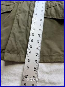Vintage 1950s U. S. ARMY Field Jacket Crispy M-1950 Regular Xsmall