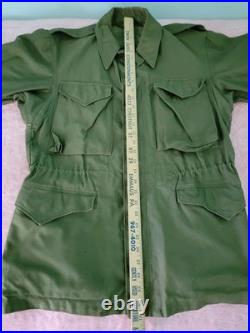 Vintage 1950s US Army Field Jacket Without Liner Size Regular Small