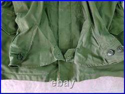 Vintage 1950s US Army Field Jacket Without Liner Size Regular Small