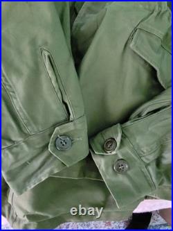Vintage 1950s US Army Field Jacket Without Liner Size Regular Small