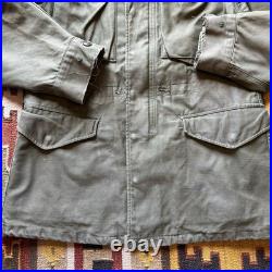 Vintage 1950s US Army Korean War M-1951 Sateen Field Jacket Sz XS Reg M51