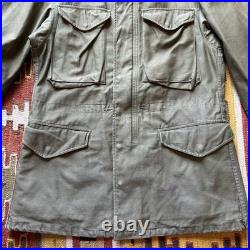 Vintage 1950s US Army Korean War M-1951 Sateen Field Jacket Sz XS Reg M51