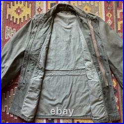 Vintage 1950s US Army Korean War M-1951 Sateen Field Jacket Sz XS Reg M51