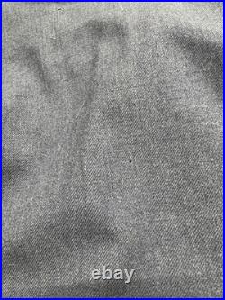 Vintage 1950s USAF Military Blue Type A-1A Heavy Wool Flying Shirt Size Medium